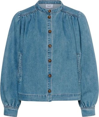 Saint Tropez Tera SZ Shirt - Dames - Spijkeroverhemden - Blauw - S - Katoen - Overhemden