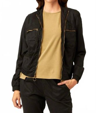 Xcvi Amis Bomber Jacket In Black