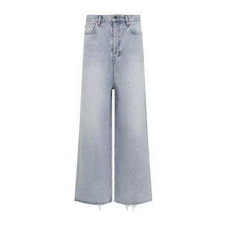 Balenciaga Baggy Jeans - Jeans - Mujer - Azul - W26