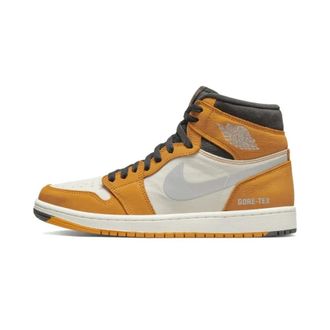 Nike Jordan Fitness, unisex, Oranje, 44 EU, Leer, 1 Element Gore-Tex