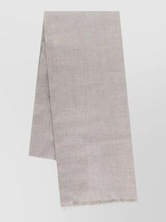 Brunello Cucinelli cashmere silk scarf lightweight soft texture