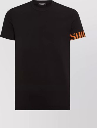 Dsquared2 graphic print crew neck short sleeve t-shirt