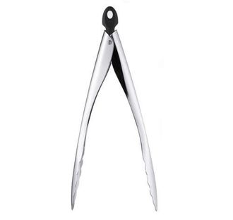 Cuisipro 12 Inch Locking Tempo Tongs, Stainless Steel in Silver at Nordstrom