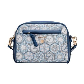 Gattinoni Cross Body Bags, female, Blue, Size: ONE SIZE Blue Shoulder Bag with Style Bentd8045Wztaa3
