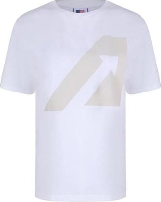Autry Klassiek Katoenen T-shirt - Heren - T-shirts - Wit - S - Katoen - Tops