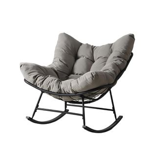 Concept Usine Mecedora interior y exterior gris