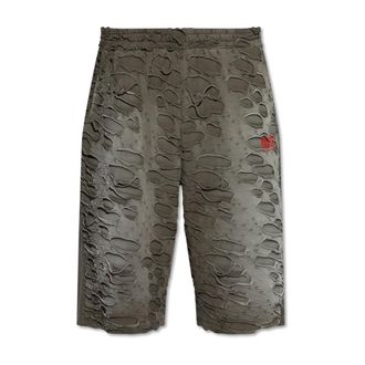 Diesel Korte Broeken, Heren, Groen, S, Katoen, Shorts P-Echio-R1