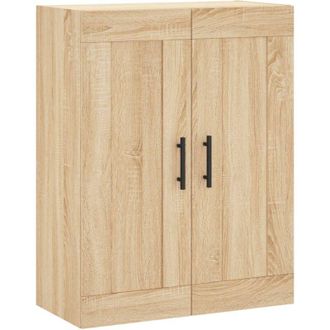 vidaXL Mobile a Parete Rovere Sonoma 69,5x34x90 cm Legno Multistrato vidaXL