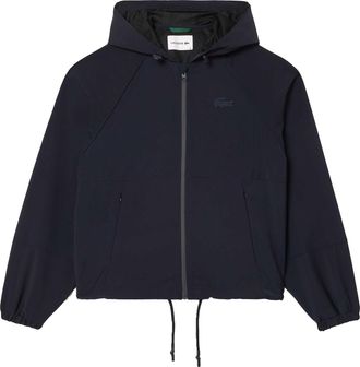 Lacoste Dames Wolmix Sportjack (Blauw)