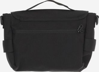 Carhartt Work in Progress Mens Shoulder Bag Kyle Black Recycled Polyester Canvas