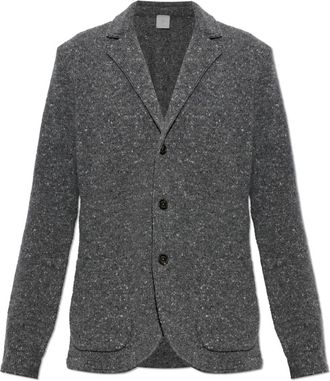 Eleventy Cardigan met zakken - Heren - Vesten - Grijs - L - Wol - Truien & Vesten