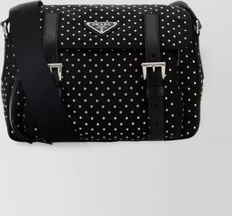 Prada nylon crossbody bag adjustable strap