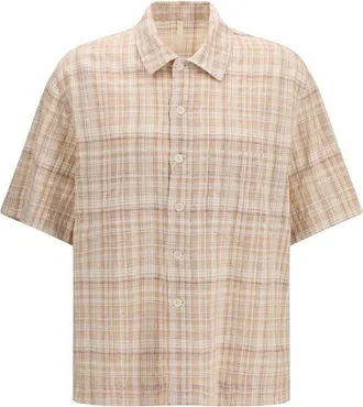 Sunflower Sunflower Cotton Pattern Mens Shirt