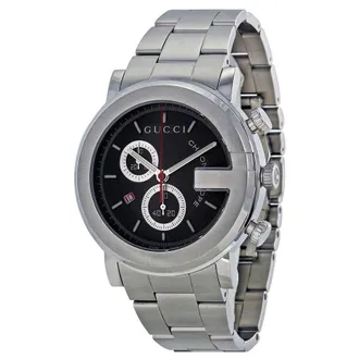 Gucci G-Watch 101G Steel Chronograph Mens Watch YA101309