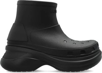 Balenciaga Enkellaarzen - Dames - Regenlaarzen - Zwart - 37 EU - Schoenen