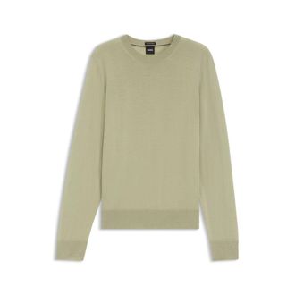 BOSS Merino wool sweater in a regular fit