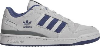 adidas Mens Originals Forum Low CL - Basketball Shoes Grey/Navy Size 13.0