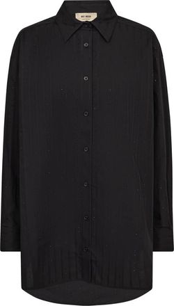 Mos Mosh MOS Mosh, Dames, Blouses & Shirts, Zwart, Maat: XS