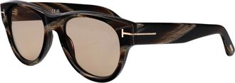 Tom Ford Heren, Accessoires, Bruin, Maat: 52 MM
