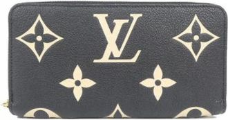 Louis Vuitton Tweedehands leren portemonnees - Dames - Vintage Accessoires - Zwart - ONE Size - Vintage