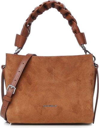 Coccinelle Small Boheme Suede And Leather Bag