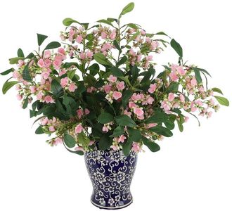 Creative Displays Inc. Handmade Faux Budding Stems In Decorative Vase