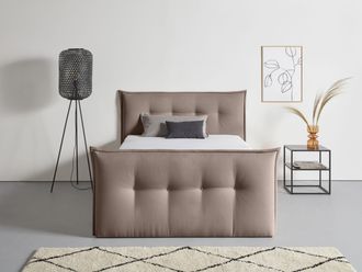 ANDAS Boxbett »Kederleicht« inklusive Fussteil, Bettkasten & Topper, in 4 Breiten und 2 Härtegraden