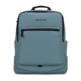 Piquadro Mochila para port&aacute;til e i Pad con - Bags - Hombre - Azul - ONE SIZE