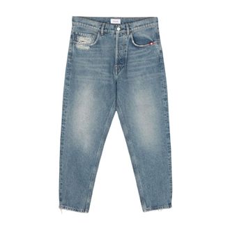 Amish Slim-fit Jeans, male, Blue, Size: W30 Jeremiah Jeans Cotton Blue Denim