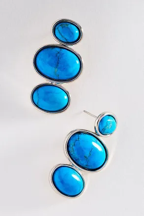 Lelet NY Vega Stone Drop Earrings