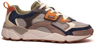 Colmar Lightweight Grey Sneakers With Suede Accents