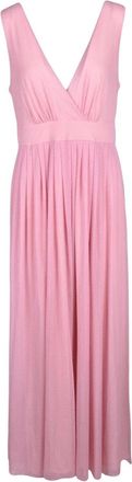 Emme Di Marella Fagotto Maxi Jurk - Dames - Maxi kleedjes - Roze - L - Polyester - Kleedjes
