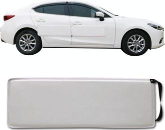 OEM Protector Magn&eacute;tico Y Extra&iacute;ble Para Puerta De Coche, Antiara&ntilde;azos Y Antiabolladuras (84 X 29 Cm) (blanco)
