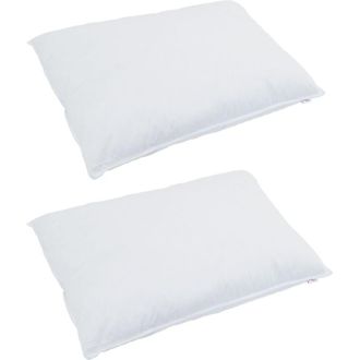 vidaXL Edred&oacute;n Con Almohada 3 Pcs Blanco Plumas Vidaxl