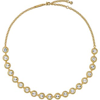 Ted Baker Solanna Solitaire Sparkle Crystal Necklace in Gold Tone/Clear Crystal at Nordstrom