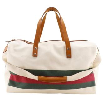 Gucci Pre-owned Weekend Bags, unisex, Multicolor, Size: ONE SIZE Pre-owned 256097 Boston bag