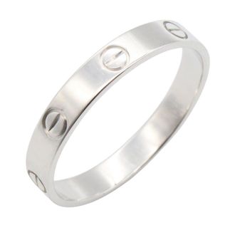 Cartier Silver White Gold (18K) Band Ring (Pre-Owned)