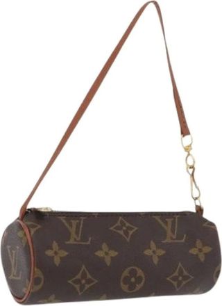Louis Vuitton Pre-owned Mini Bags, female, Brown, Size: ONE SIZE Pre-owned Monogram Canvas Pouch