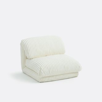 La Redoute Interieurs Fauteuil XL, fluweel met grove rib, Eserita