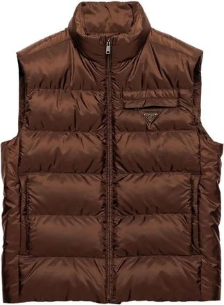 Prada Quilted Padded Vest - Mens - Nylon