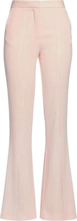 Simona Corsellini Broeken, Dames, Roze, S, Slim Fit Broek