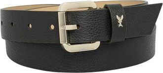Patrizia Pepe Gesp met rolsluiting- lage taille riem - Dames - Riemen - Groen - M - Leer - Accessoires