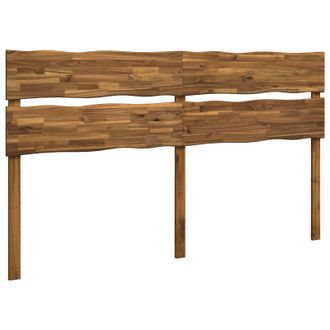 vidaXL Cabecero De Borde Vivo Rostock Natural 180 Cm Vidaxl