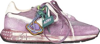 Autry Reelwind Super Vintage Sneakers - Dames - Sneakers - Paars - 41 EU - Katoen - Schoenen