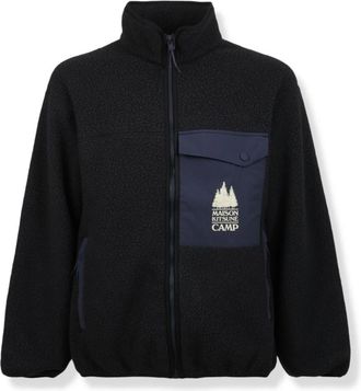 Maison Kitsun&eacute; Hombre, Deporte, Negro, Talla: S