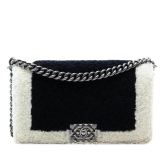 Chanel Pre-owned Boy Flap Schoudertas - Dames - Pre-owned - Zwart - Maat: ONE Size Leer