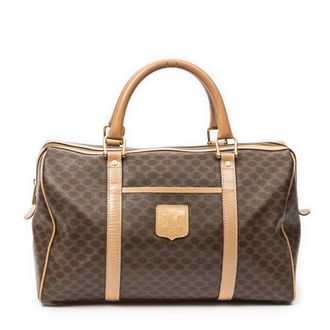 Celine Pre-owned Womens Medium Boston Handbag - Brown - One Size