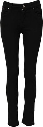 Dolce & Gabbana Dames, Jeans, Zwart, Maat: XS Denim