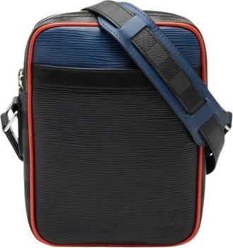Louis Vuitton Pre-owned Cross Body Bags, female, Blue, Size: ONE SIZE Pre-owned The Danube