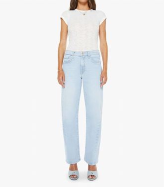Mother The Mid Rise Half-Pipe Hover Jean In Instant Replay